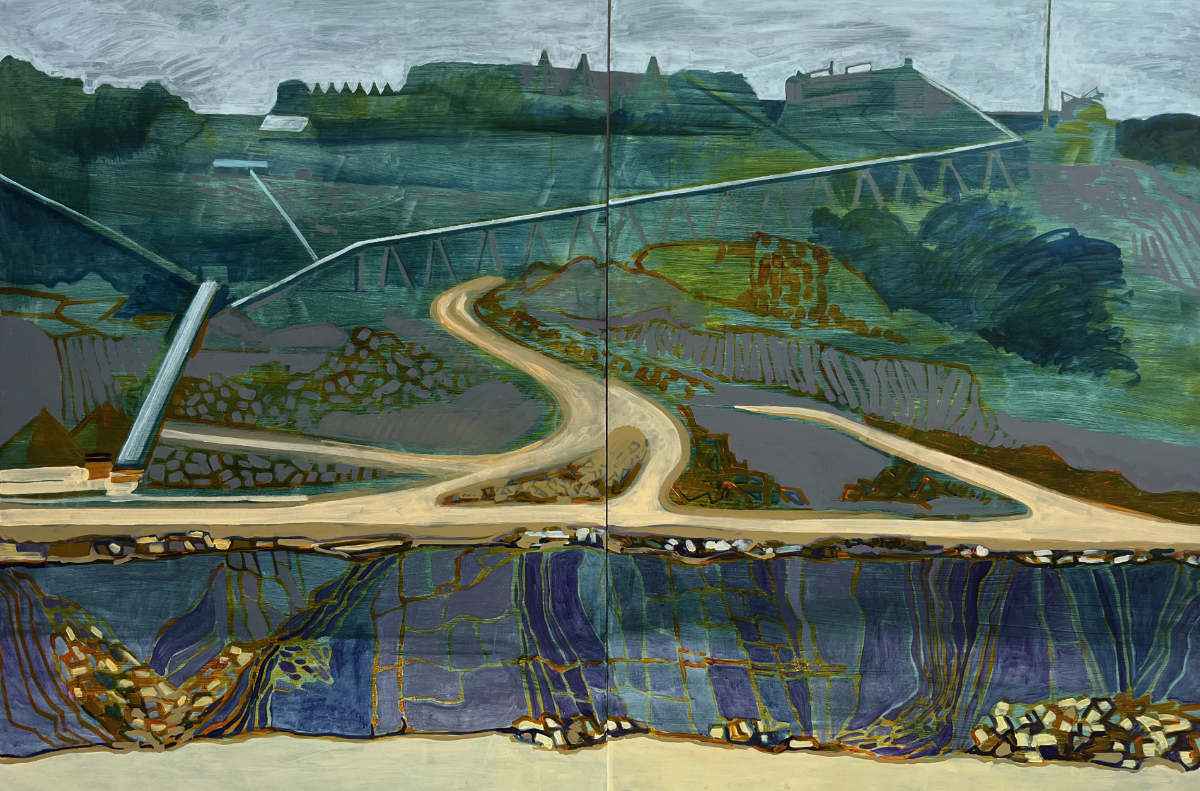 Marianne Greated, 'Quarry Roads'