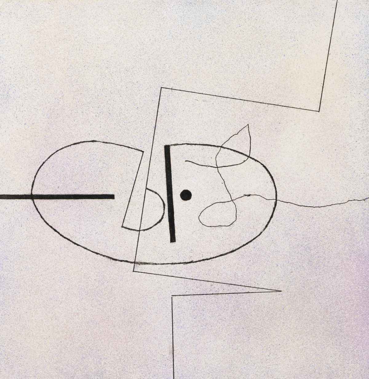 Victor Pasmore CBE CH, 'Image on the Wall B', etching with colour aquatint