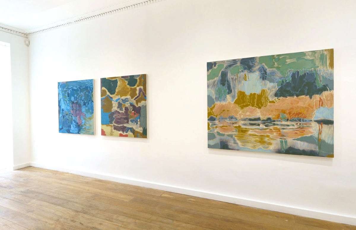 Exhibition installation view at the Finch Project gallery