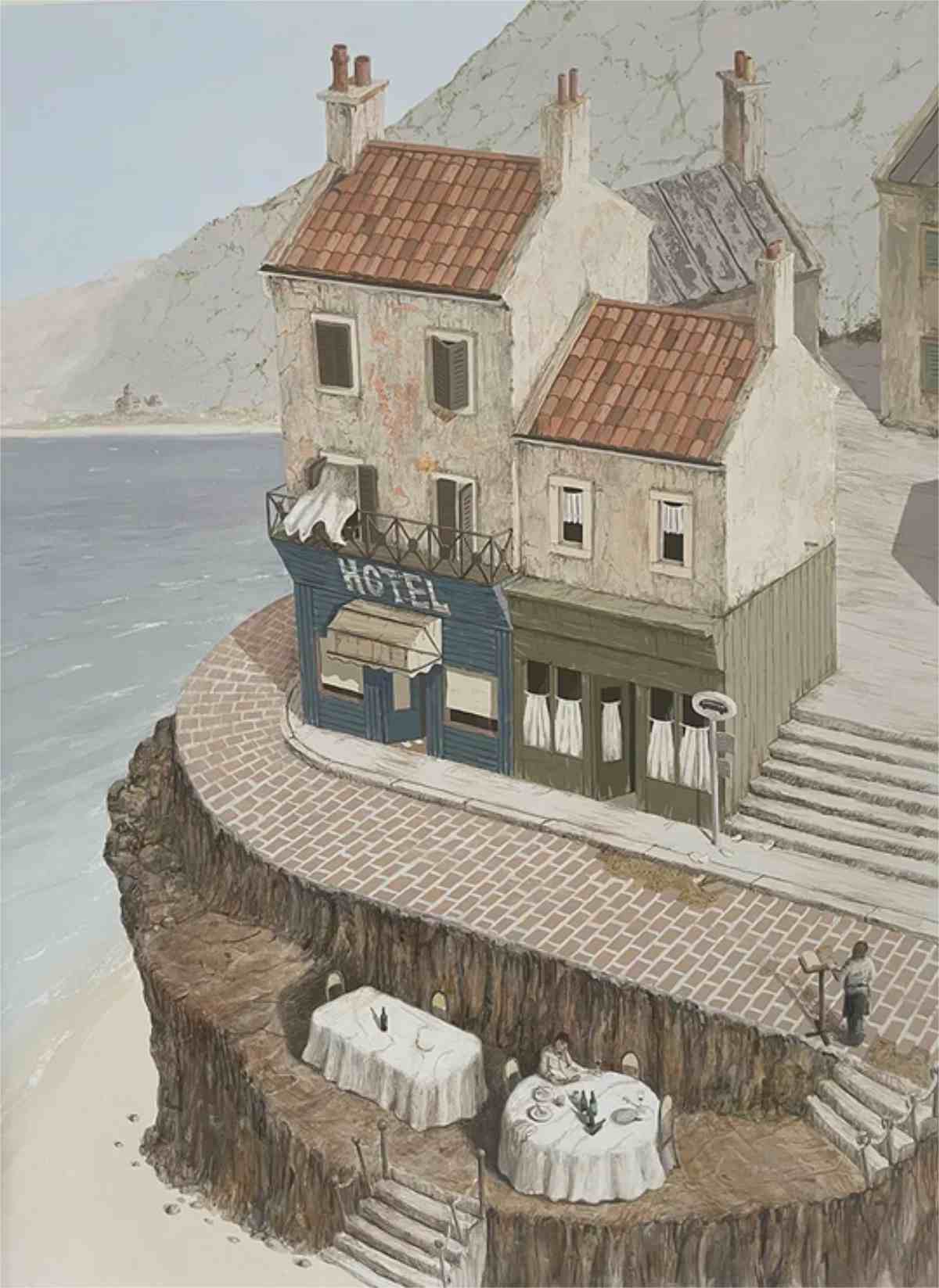 Saul Robertson, 'The Afterword', gouache & watercolour on Arches paper